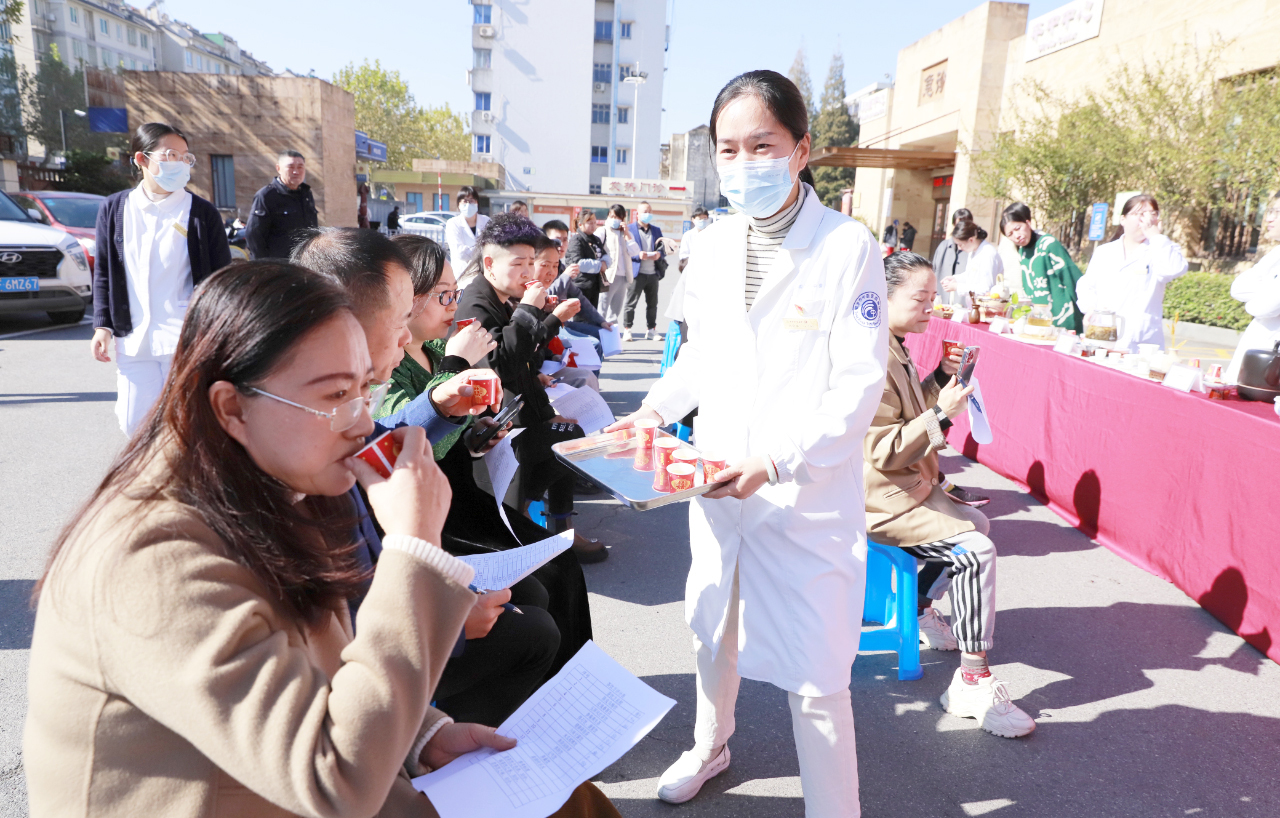 浙江省桐乡市中医医院开展茶饮方比赛